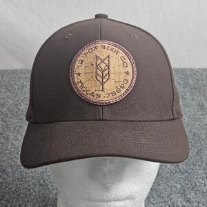 12 Fox‎ Beer Company Cap Brown M L Cork Patch Dripping Springs Texas Brewery Hat